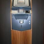 ATM cabinet in beautiful wood